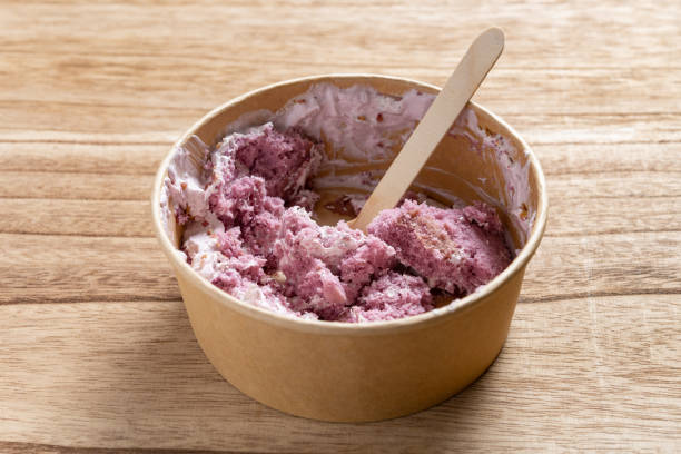 istock angle view mostly eaten sweet potato flavor cake 1505200985