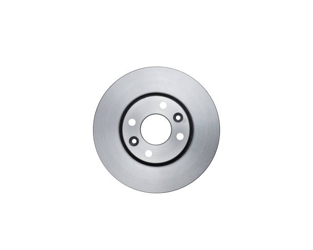 istock brake disc isolated on white background. metal car spare part 1505206216