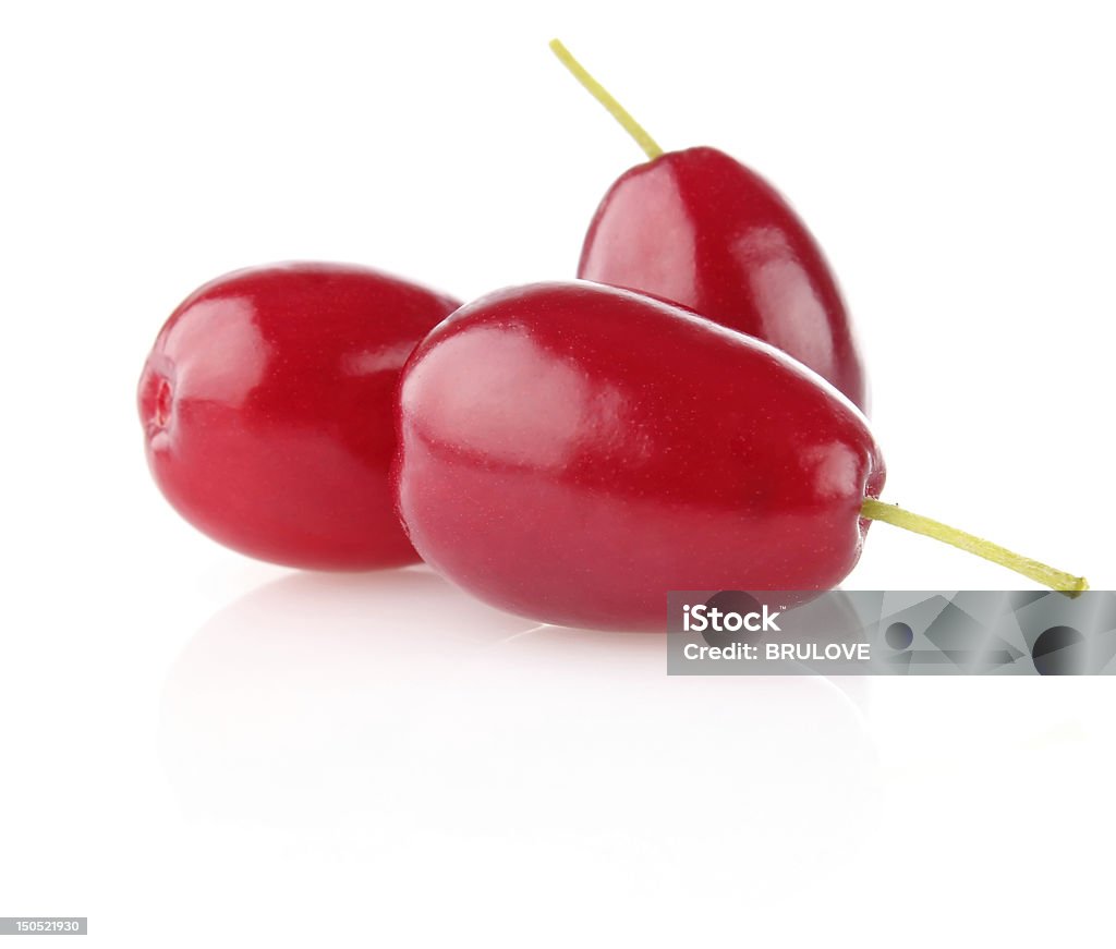 Спелые cornelian cherry - Стоковые фото Без людей роялти-фри