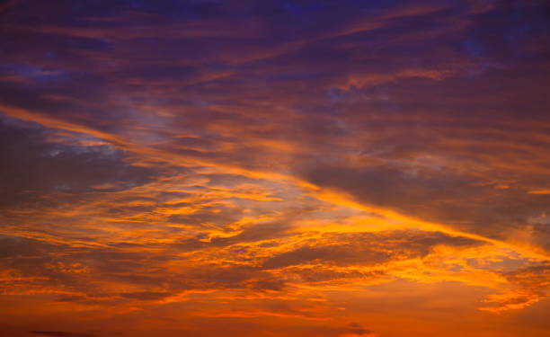 istock sky and cloud in sunset, orang sky 1505230905