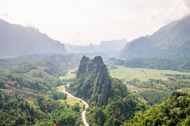istock vang vieng has many hikes where the views from above are amazing 1505296710
