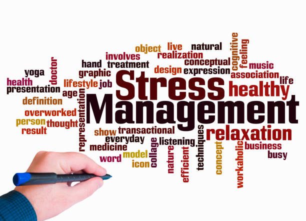 istock Word Cloud with STRESS MANAGEMENT concept 1505316058