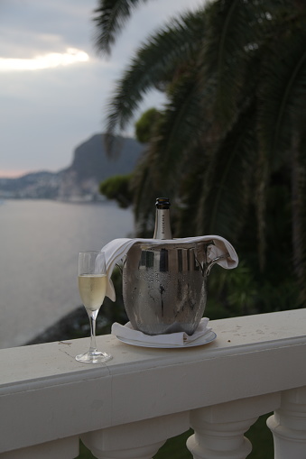 Champagne at French Riviera