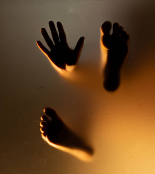 The light The light in the darkness over the human body plastination photos stock pictures, royalty-free photos & images