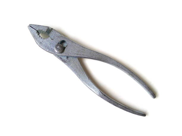 istock Close up of adjustable pliers isolated on white background. 1505347939