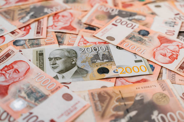 istock Heap of Serbian Dinar Banknotes 1505355251