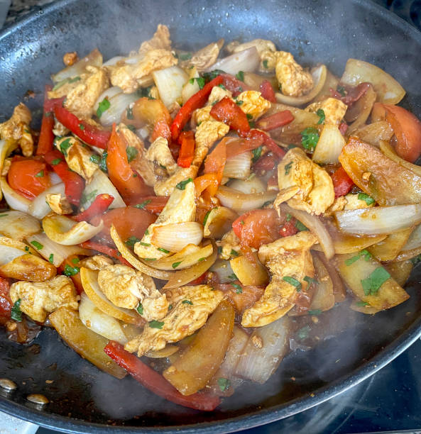 istock Traditional Peruvian dish of Pollo Saltado 1505366269