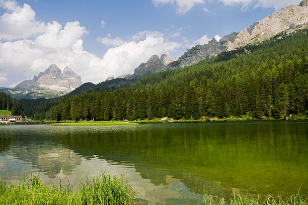 istock Lake of the Dolomites 150542442