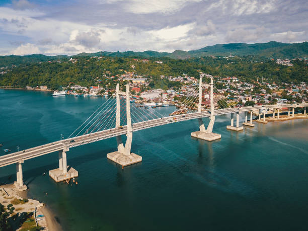 istock Merah Putih Bridge in Ambon Bay, Maluku 1505479710