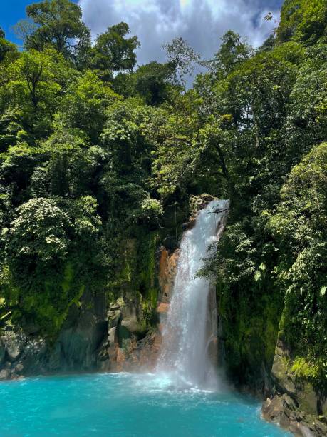 istock a large waterfall cascades water into a pool of blue water 1505528151