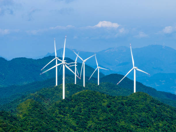 istock Large areas of wind power in the mountains 1505574524