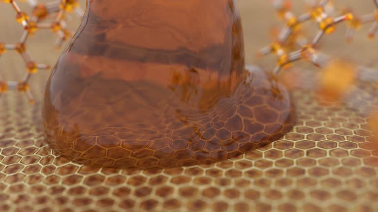 Benefits of honey. Propolis. Healthy food. Sterilisation.