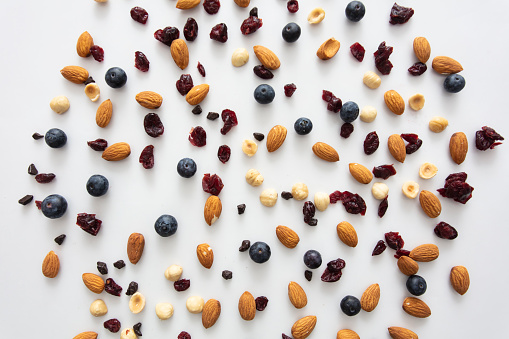 Granola bar top view