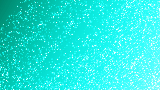 Abstract aquamarine  paint  Holi. Abstract aquamarine powder explosion on black background.