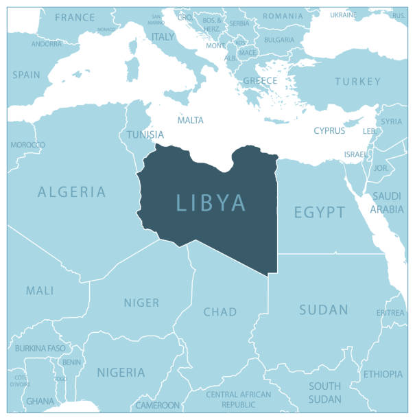 Libyan Richest Country 180+ World Map With Country Names Drawings Stock Illustrations, Royalty ...