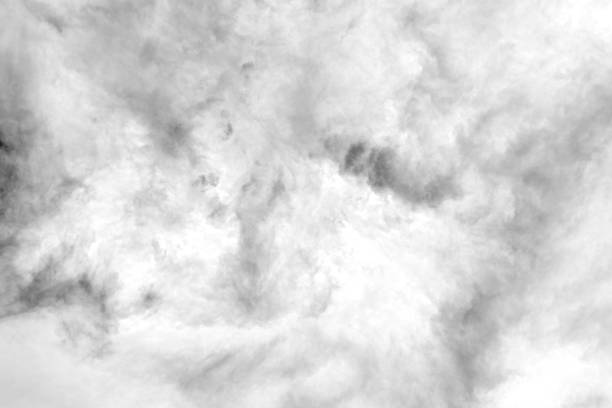 istock white cloud Isolated on white background,Smoke Textured,brush effect 1505597390