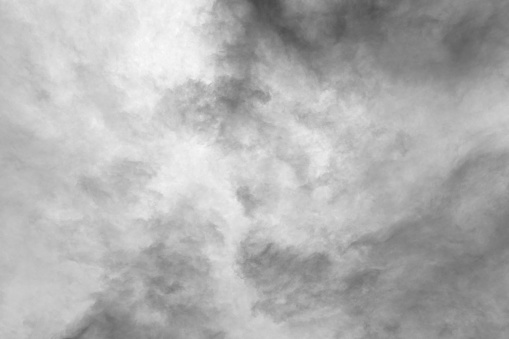 sky with black and white cloud textured background