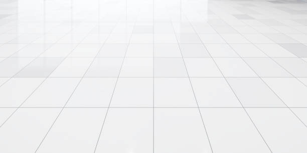 istock 3d rendering of empty room and tile floor for background. 1505599566