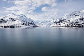 Reid Glacier in Glacier Bay National Park, Southeast Alaska