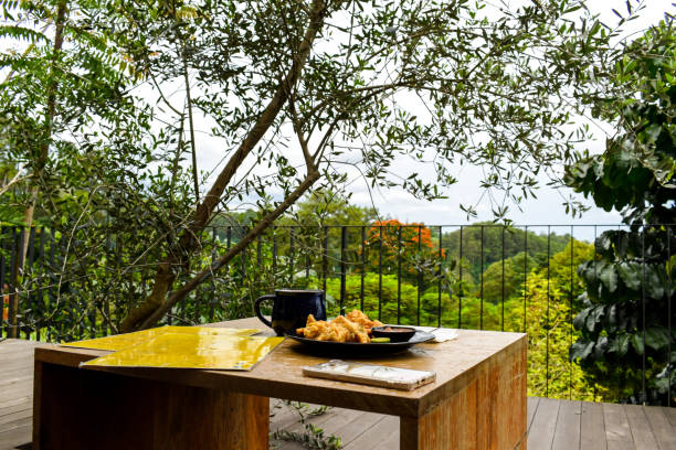istock Outdoor Cafe Eating with Scenery 1505666301