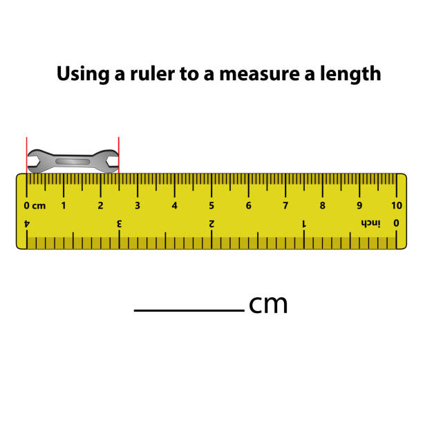 Numeric Ruler 110+ Book Ruler Scale Number Stock Photos, Pictures & Royalty-Free ...