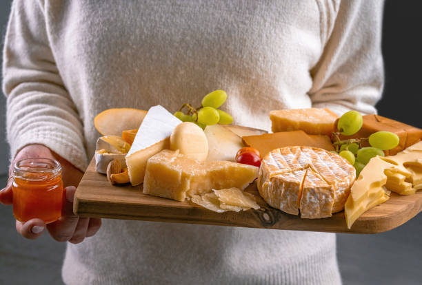 istock Different kinds of cheese for gourmet nutrition 1505687991