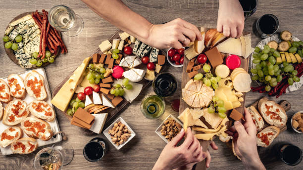 istock Different kinds of cheese for gourmet nutrition 1505688010