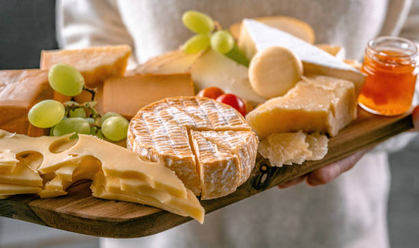 istock Different kinds of cheese for gourmet nutrition 1505688023