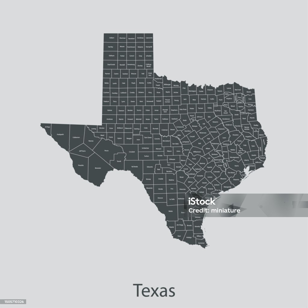 Texas Map Pattern Texas Map Stock Illustration - Download Image Now - Abstract, American ...