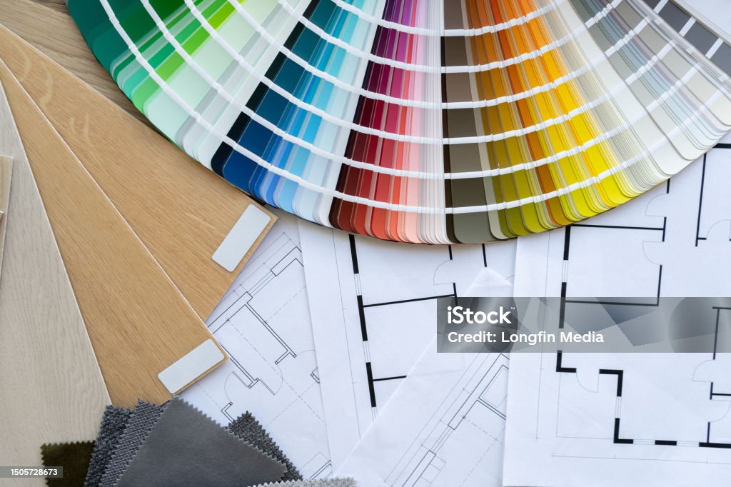 Home Floor Plans Blueprints Color Palette Guide Catalog With Colour