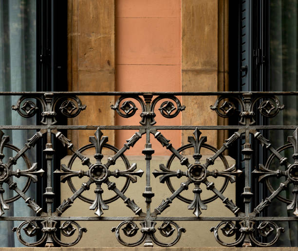 istock floral wrought iron on the balcony 1505812425