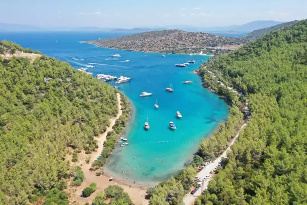 Photo of Bodrum paradise bay drone photo