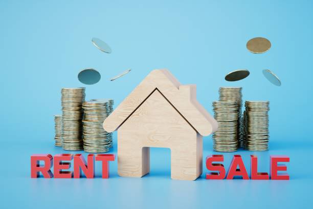 istock purchase and rental of real estate. 3D render 1505944771