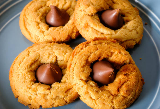istock Peanut Butter Blossom Cookies 1505968293