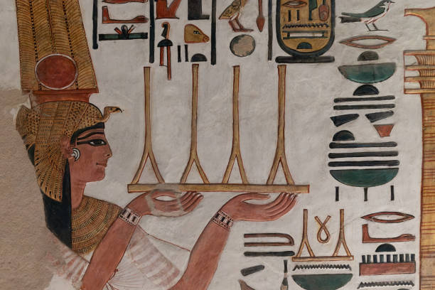 istock The Queen Nefertari in her tomb. 1505995860