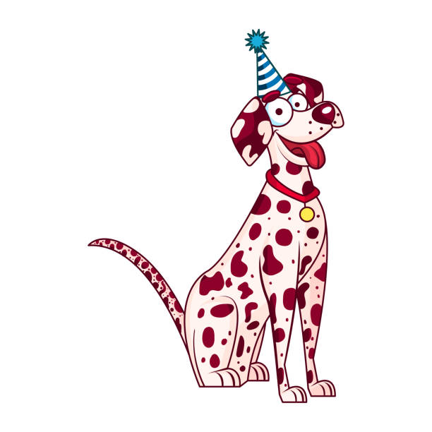 istock Vector Cartoon Dalmatian Dog Character isolated illustration 1506248744