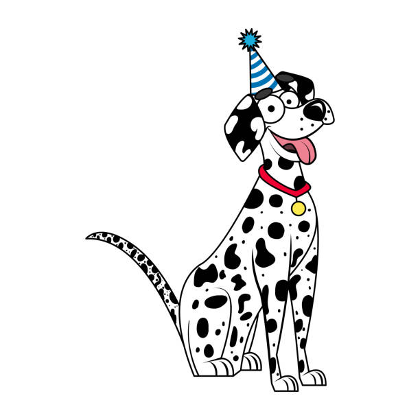 istock Vector Cartoon Dalmatian Dog Character isolated illustration 1506250445