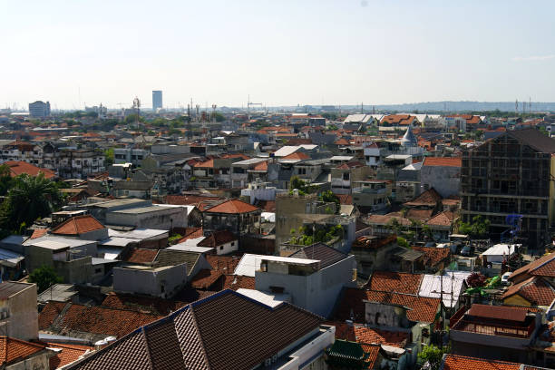 istock Panorama of Surabaya City 1506250986