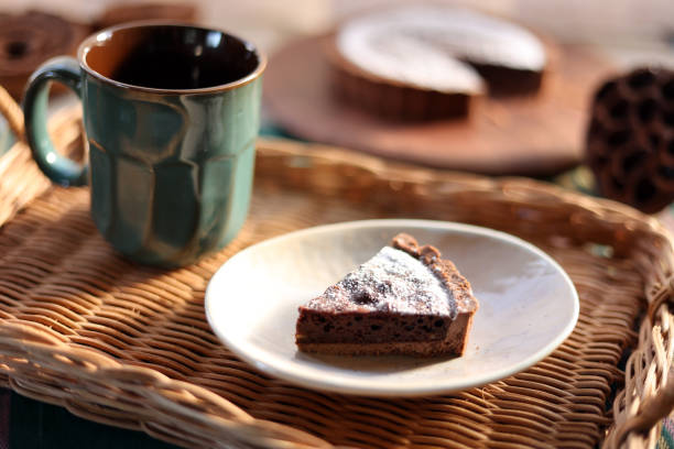 istock Coffee and Chocolate Tart Slices, Coffee Break 1506556775
