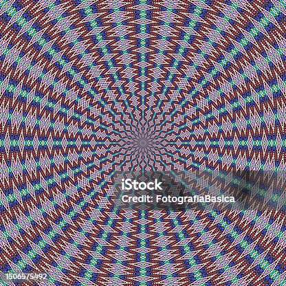 istock Abstract multi colored radial pattern 1506575492