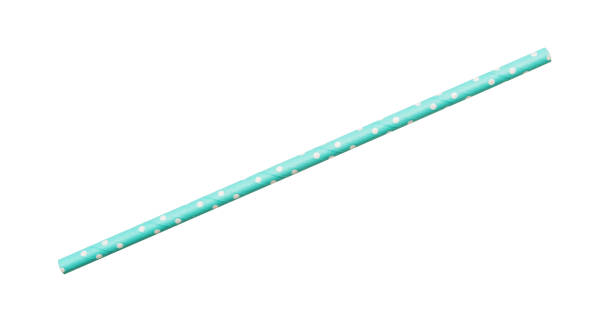 istock Paper drinking straw isolated on white background with clipping path 1506637752