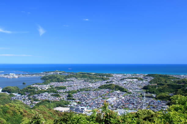 Mt. Washio,View from the summit,Early summer (Kochi City, Kochi Prefecture)