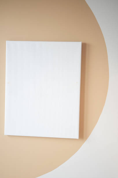 istock Black frame mockup in a living room 1506746384