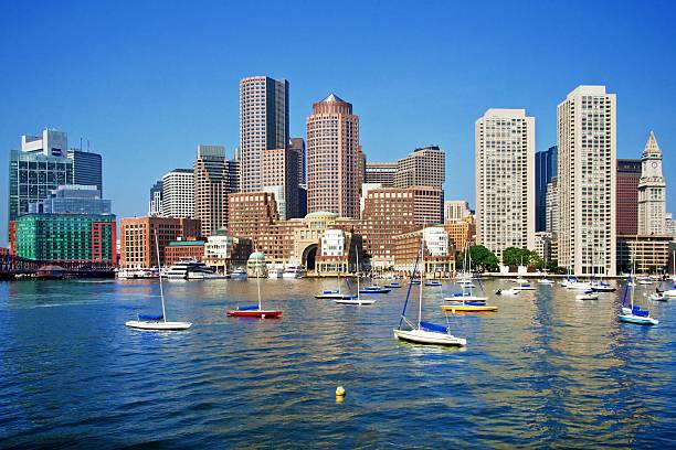 istock Boston skyline on a gorgeous day 150678274