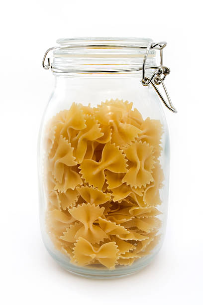 istock Jar of pasta wover white 150681226