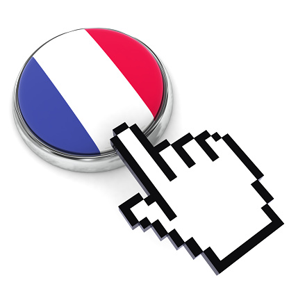 France flag button