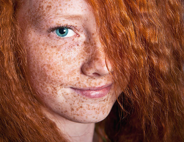 istock Smiling freckled girl 150685207