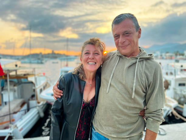 istock Proud loving man hugging woman, Bodrum background 1506862466