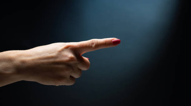 istock Hand shows signs with fingers 1506969671