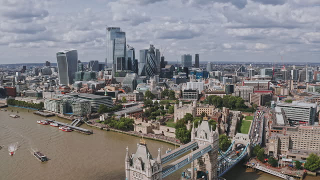 Beautiful view of the Tower bridge in London, UK.
